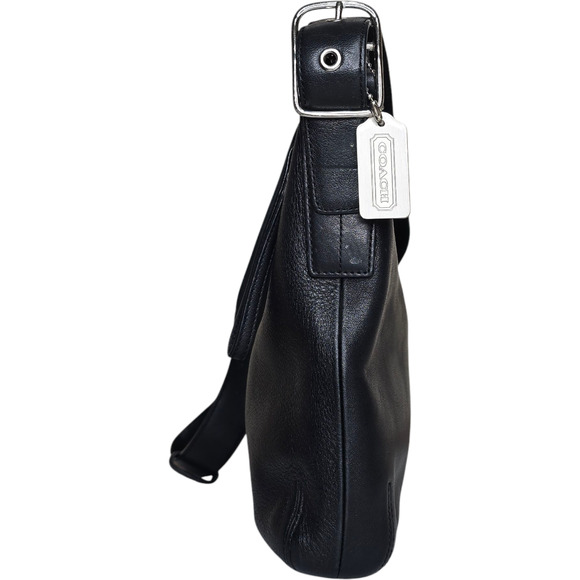 Coach Vintage Legacy Slim Duffle Black Leather 9326 - Picture 5 of 16